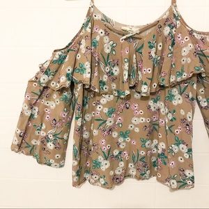 Entro Cold Shoulder Blouse